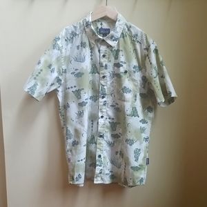 Patagonia Men's Size Small Short Sleeve Button Down Shirt